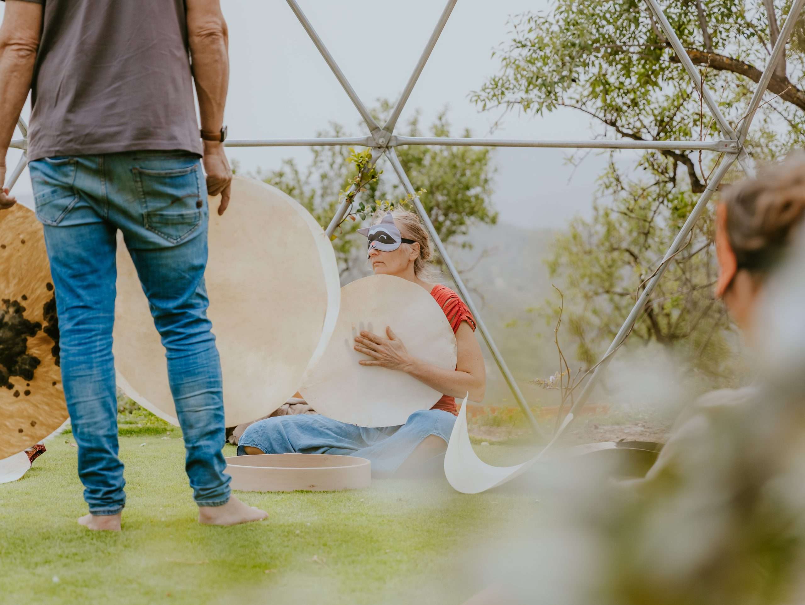 Drum building at Costa del Soul